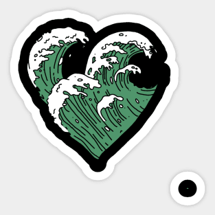 waves Sticker